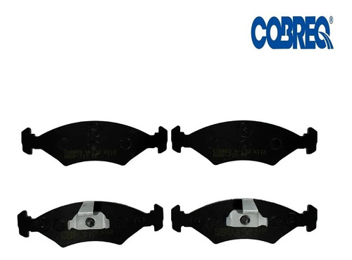 Imagen 7 de 7 de Juego Pastillas De Freno Cobreq Ford Fiesta Max 1.6 - Ka