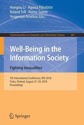 Libro Well-being In The Information Society. Fighting Ine...