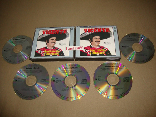 Vicente Fernandez Sentimiento Y Mariachi 91 Readers 5cds