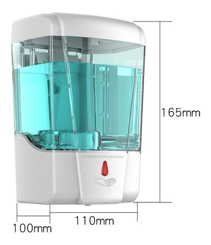 Imagen 3 de 10 de Automatico Dispensador Despachador Gel Antibacterial Jabon