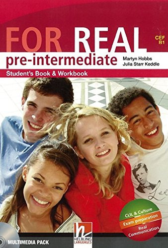 Libro For Real Pre Intermediate Std Pack De Vvaa Helbling