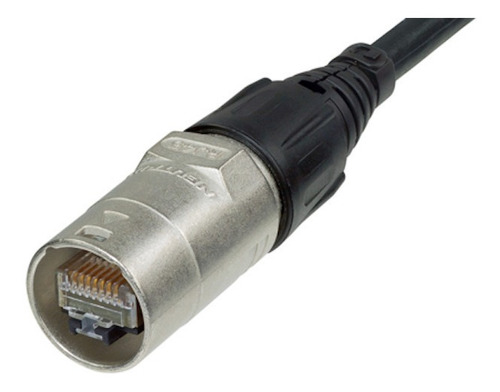 Imagen 1 de 1 de Conector Ethercon A Cable Neutrik Ne8mc Rj45 Crimpado X100 U