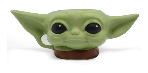 Imagem 1 de 6 de Caneca Formato 3d Baby Yoda - Disney Star Wars Mandalorian