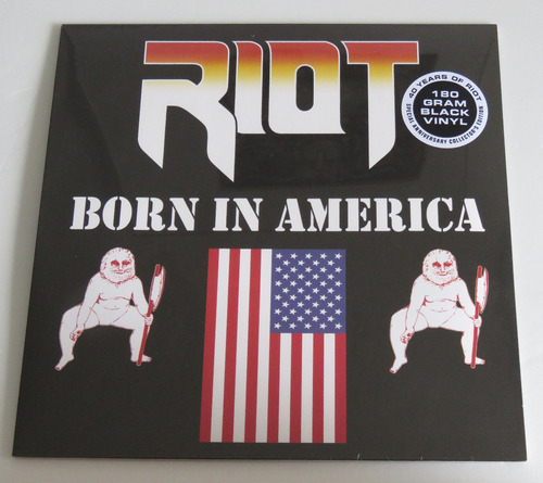 Riot Born In America Lp Vinil Running Wild Helloween Anvil