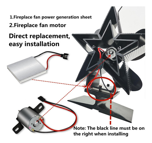 Motor De Ventilador De Estufa De Calor De Repuesto De Motor