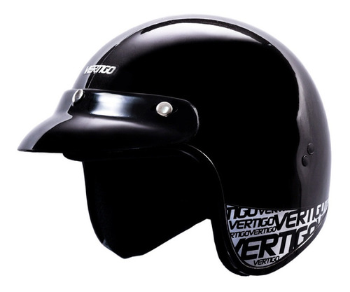 Casco Abierto Vertigo Café Vintage Vespa Economico Nsr Motos -
