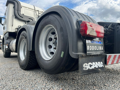 Caminhão Scania R 440 6x2 Truck 2018 Branco R 450 R450 R440