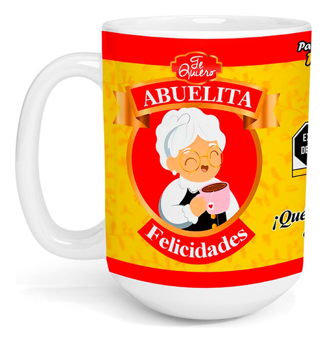 Taza Cerámica Gigante 425 Ml Chcocolate Abuelita /o  Regalo