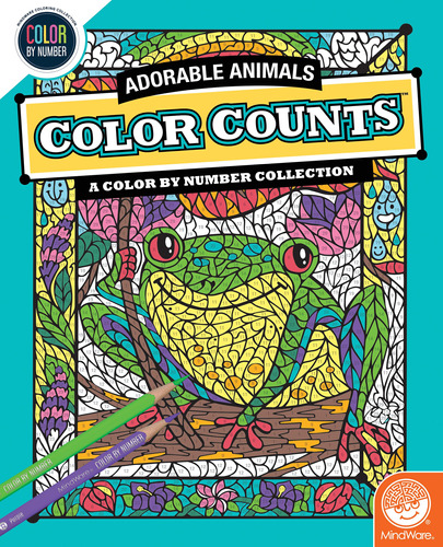 Mindware Cuenta Color Numero (animal Adorables)