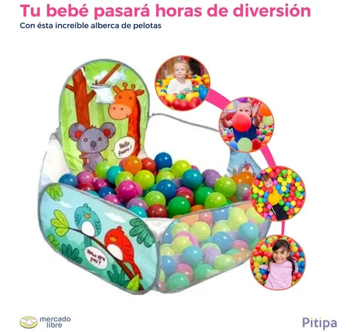 Piscina de pelotas mercado libre sale