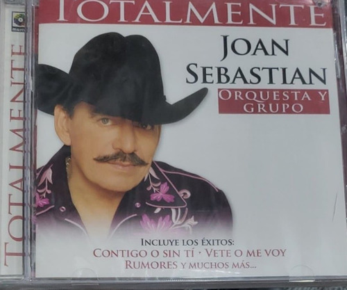 Joan Sebastian Totalmente  Cd