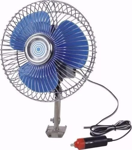 Imagen 3 de 6 de Ventilador 12v Para Auto Camioneta 6 Pulgadas Vehiculos