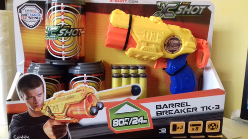 Arma De Brinquedo X Shot Mini Tk-3 - Candide - Bonellihq L18