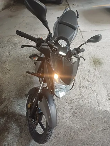 Pulsar Ns 125 Modelo 2020, Color Negro Nebulosa Gris