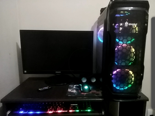 Pc Gamer Rgb Ryzen 5 1600/ Rx470 8gb /16gb Ram Ddr4 3546 Mhz