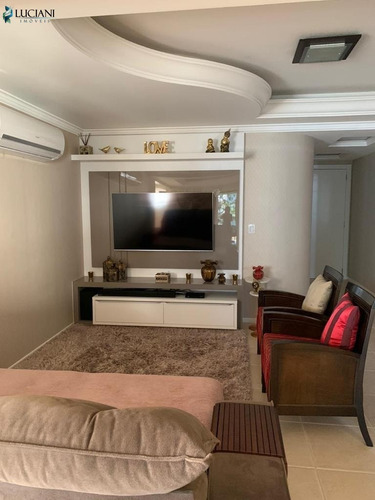 Magnífica Cobertura Mobiliada Com 03 Dormitórios Frente Mar Em Navegantes! - Ap03586 - 69243110