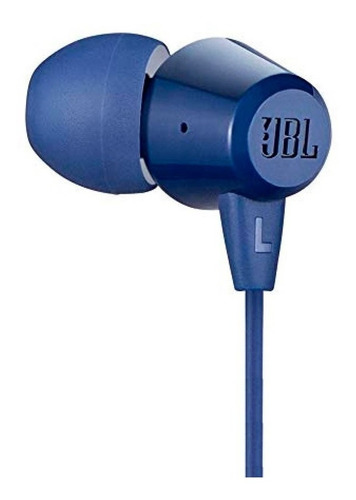 Auriculares Jbl C50hi Azul Con Micrófono