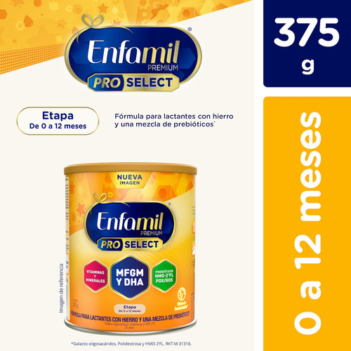  Pro Select Johnson enfamil fórmula en polvo mead en lata de 375g 0 a 12 meses