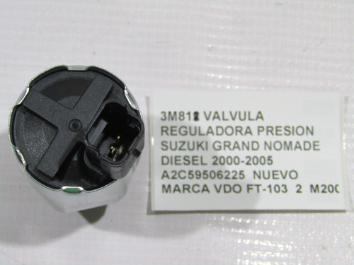 Valvula Reguladora Presion Suzuki Grand Nomade Diesel 