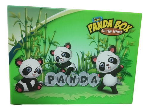 Alcancía Electrónica Traga Monedas Para Niños De Panda 