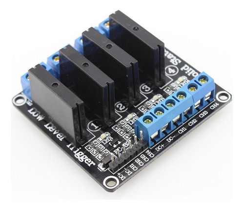 Modulo De 4 Relevadores Estado Solido Ssr 5v Relay - Arduino