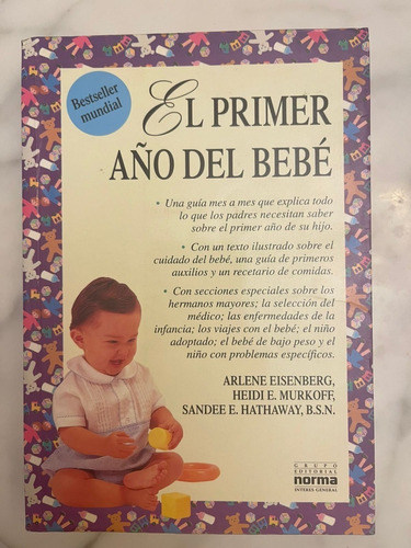 Libro El Primer Año Del Bebe De Eisenberg, Murkoff  Hathaway