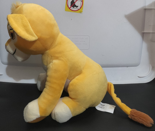 Peluche Disney The Lion King Simba Plush Toy By Kohls 2014 (Usado)