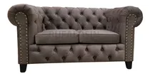 Comprar Sofa Chester Sillon Chesterfield 2 Cuerpos Pana Ip, Premium