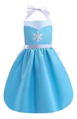 Delantal Para Madre E Hijo Con Diseño De Princesa Snow Belle