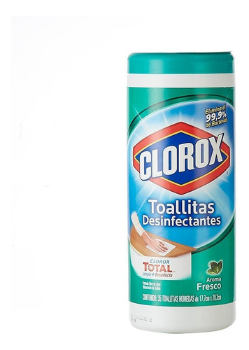 Toallas Desinfectantes Clorox Total Elimina Virus