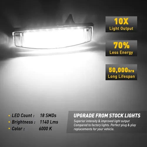 Luz De Matrícula Para Lexus Is300 Sedan Es300 Es330