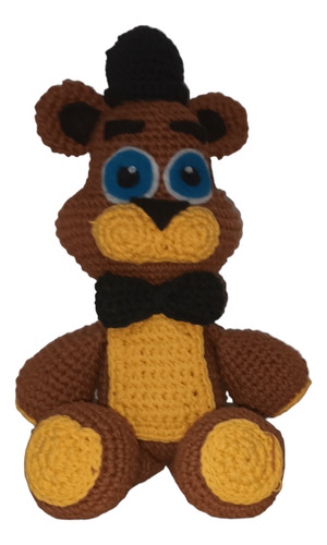 Muñeco Oso Freddy Fazbear Tejido A Crochet