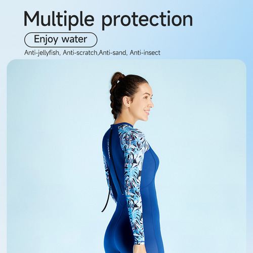 Traje De Baño Full Stretch Plus Para Mujer, Traje De Buceo