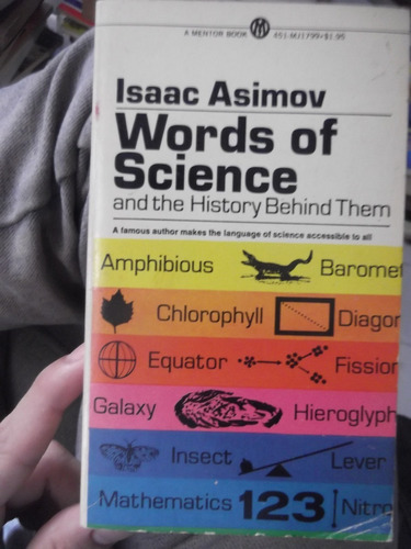 Words Of Science Isaac Asimov En Ingles Divulgacion