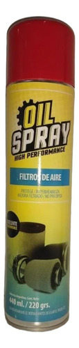 Aceite Lubricante Para Filtros De Aire Oil Spray. Bm Motopar