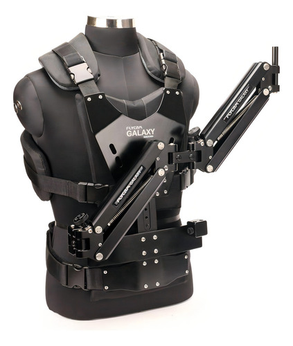 Flycam Galaxy Brazo Doble Y Chaleco Montado En El Cuerpo Steadycam Para Estabilizador De Mano Para Cámara De Vídeo Videocámara Hasta 10kg / 22lbs (glxy-av)