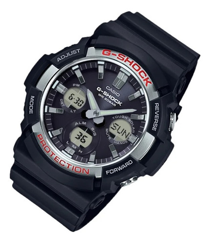 Reloj Pulsera Casio Con Correa De Resina Color Negro