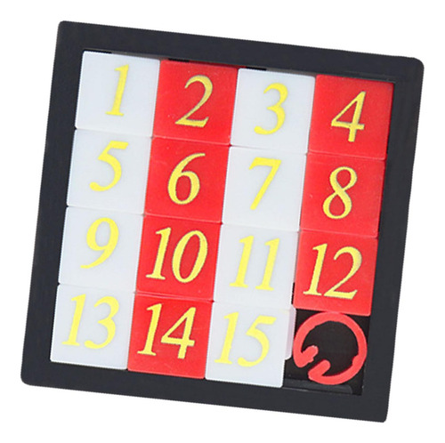 2 Rompecabezas De Números Deslizantes, Juego De