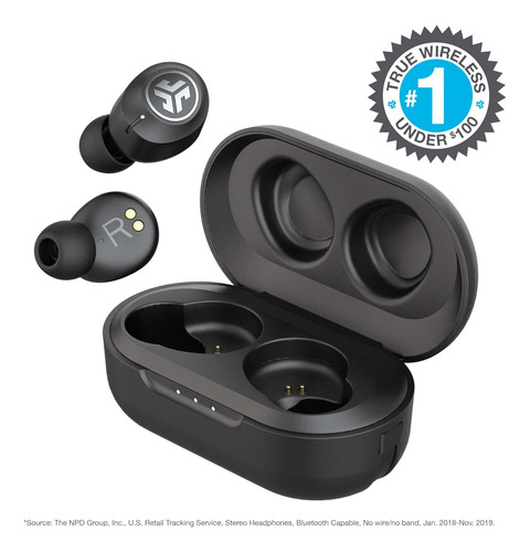 Jlab Jbuds Air Anc True Wireless Bluetooth Earbuds, Negro...