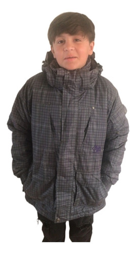 Parka Juvenil Snow Maui And Sons 5m273-ii10 Gris 