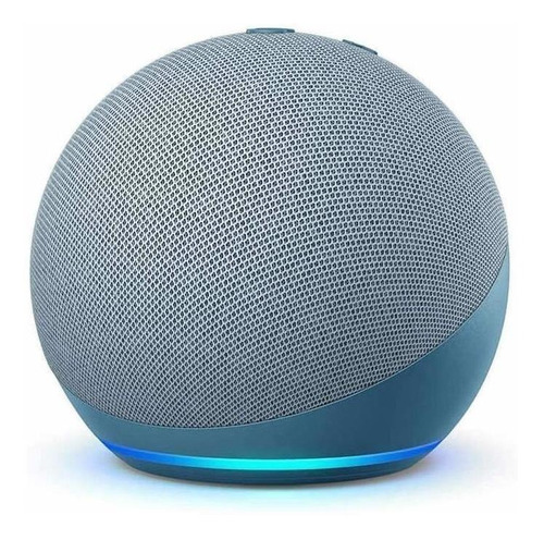 Amazon Echo Dot 4 Gen Con Asistente Virtual Alexa Azul
