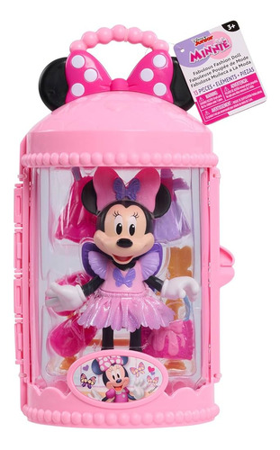 Disney Jr Minnie Mouse Fabulosa Muñeca Bailarina De Moda