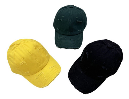 Gorra De Béisbol Ni Luo Shi Curved Eaves Con Protección Sola