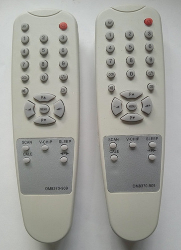 Control Remoto Tv Parker Om8370-909 / Om8370-923  