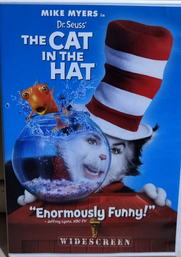 The Cat In The Hat Dvd Movie Region 1 Mike Myers Dr Seuss