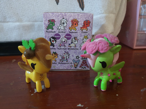 Figura Tokidoki Unicornio Serie 9 Rosebud O Cheeky A Escoger (Usado)