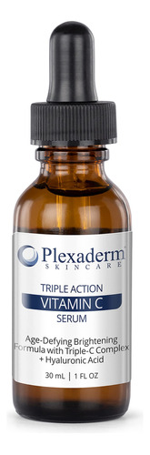 Plexaderm Triple Accin Vitamina C Serum Antioxidante Defensa