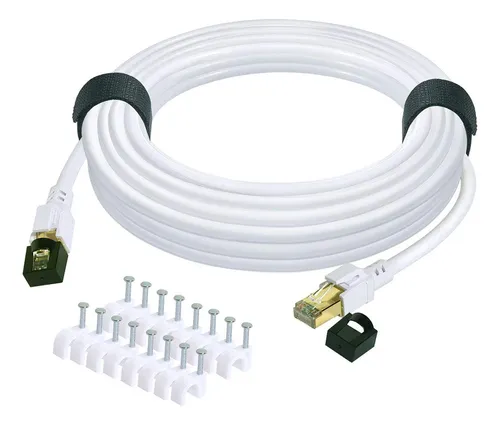 Cable Ethernet Cat8 - Velocidad Maxima De Red
