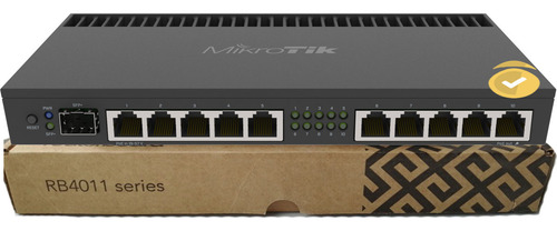 Router Mikrotik Rb4011igs-rm 10 Puertos Rackeable +sfp L5