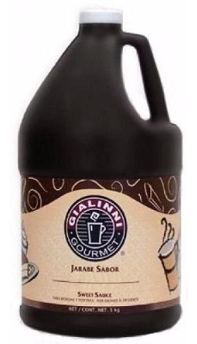 Salsa Gialinni Cajeta Para Frappés/bebidas Calientes 3.78 Lt